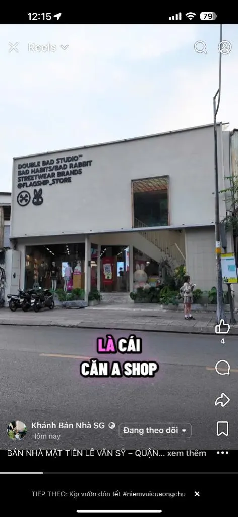 For sale: Frontage house on Le Van Sy Street, District 3 – Monthly cash flow of 270 million VND