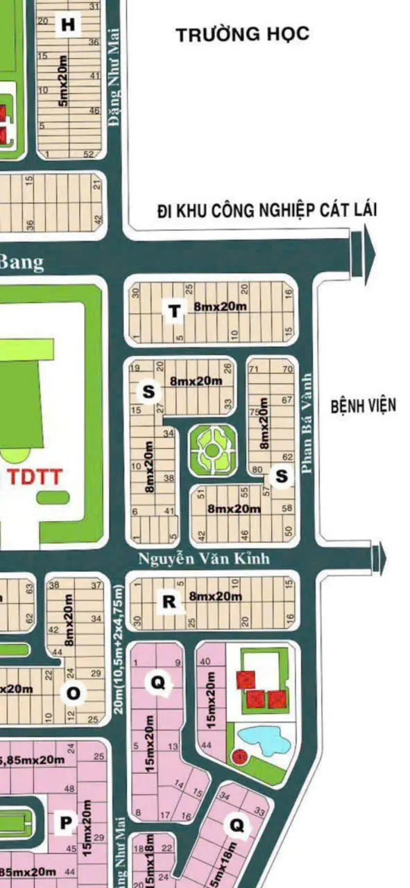 Bán Đất Nền Góc 2 Mặt Tiền Dự Án Huy Hoàng, Thủ Đức