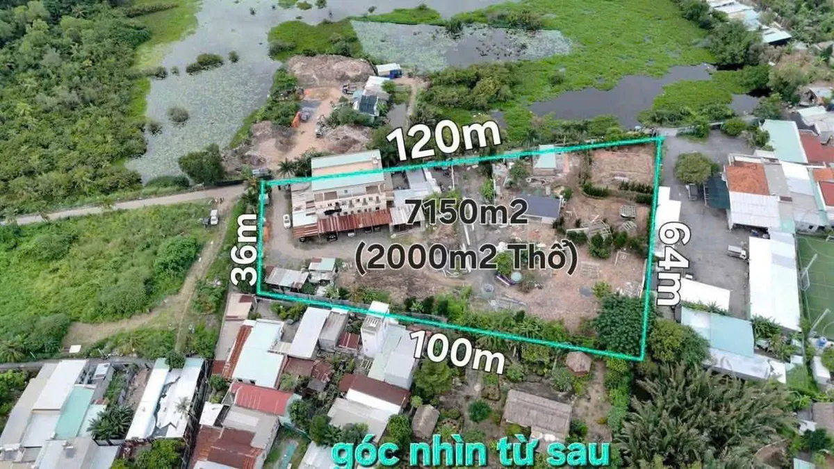 Bán Đất Chiến Lược 7150m2, Bán Đảo Bình Quới, Quận Bình Thạnh