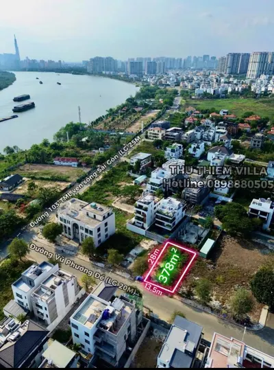 Thu Thiem Villa Estate, 20m Frontage By Saigon River
