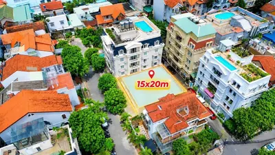 Land In Villa Alley, Nguyen Van Huong, 300m2