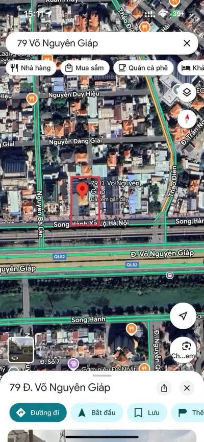 Ngay Ga Metro Thảo Điền & An PhûKế: 位置、大小和价格