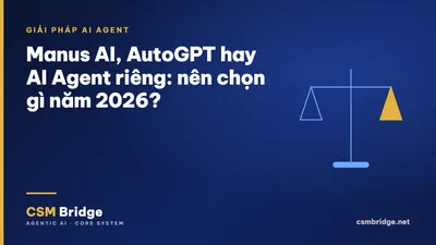 Manus AI, AutoGPT or Your Own AI Agent: Which to Choose in 2026?