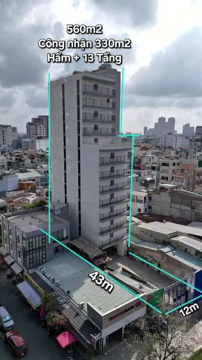 For Sale: 13-Story Townhouse in Binh Thanh - ROI Analysis, Completion 2025 - Investment Opportunity 2026?