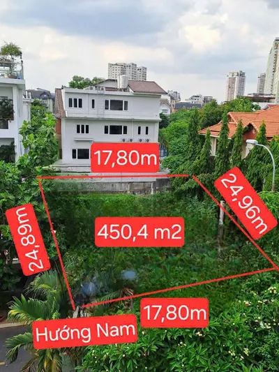 Thao Dien 450m2 - Land Plot 115 Billion VND: ROI & Risk Analysis 2024